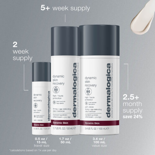 dermalogica dynamic skin recovery spf50 moisturiser sizes