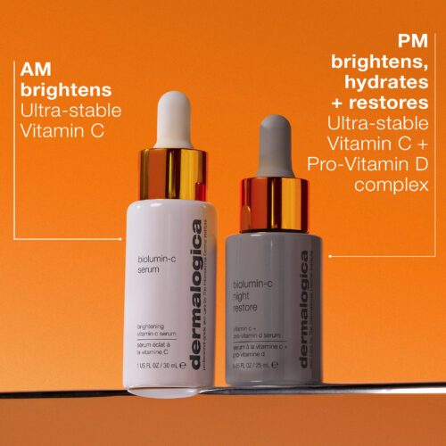 dermalogica biolumin c day and night routine skincareme uk