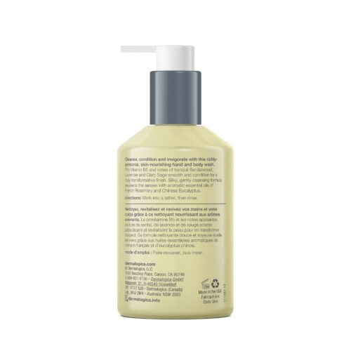 dermalogica conditioning body wash rear view