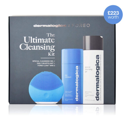 dermalogica foreo cleansing brush gift set