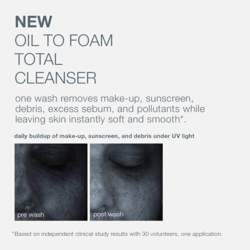 dermalogica oil to foam cleanser before and after skincareme.co.uk