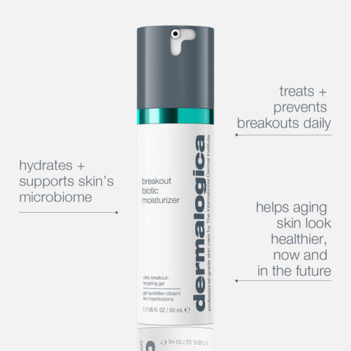 dermalogica breakout biotic moisturiser key benefits